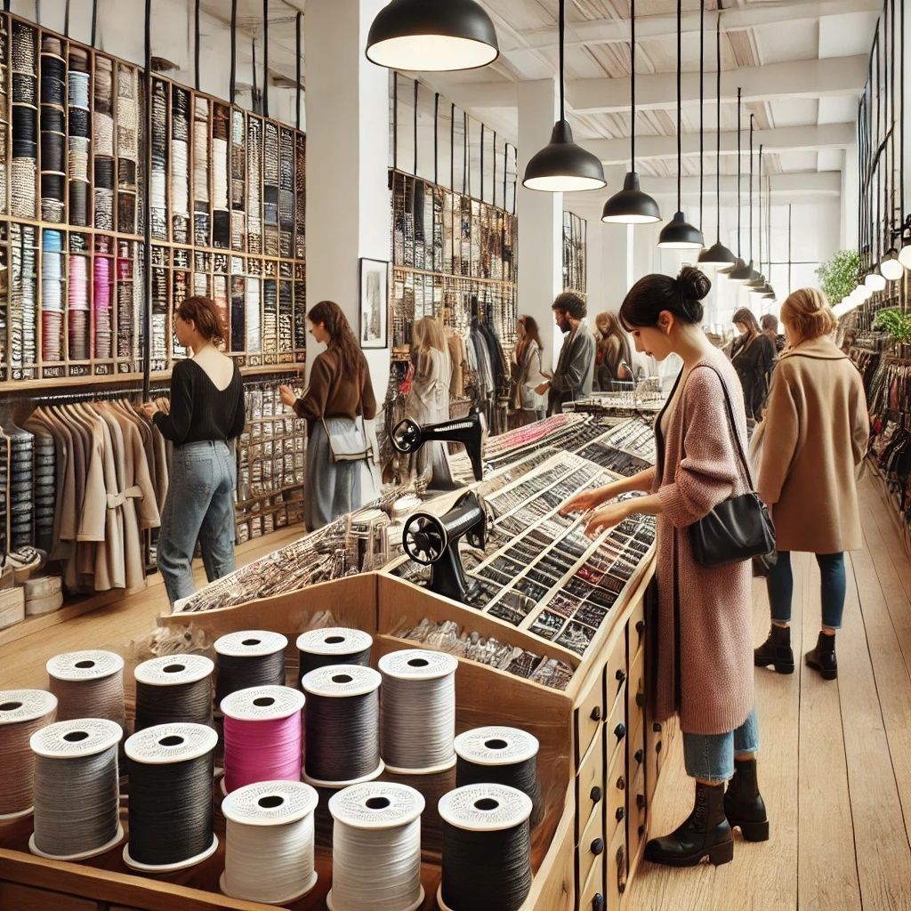 Formation mercerie commerce tissus - Vente tissus, fils, accessoires couture, conseil clientèle, gestion boutique mercerie